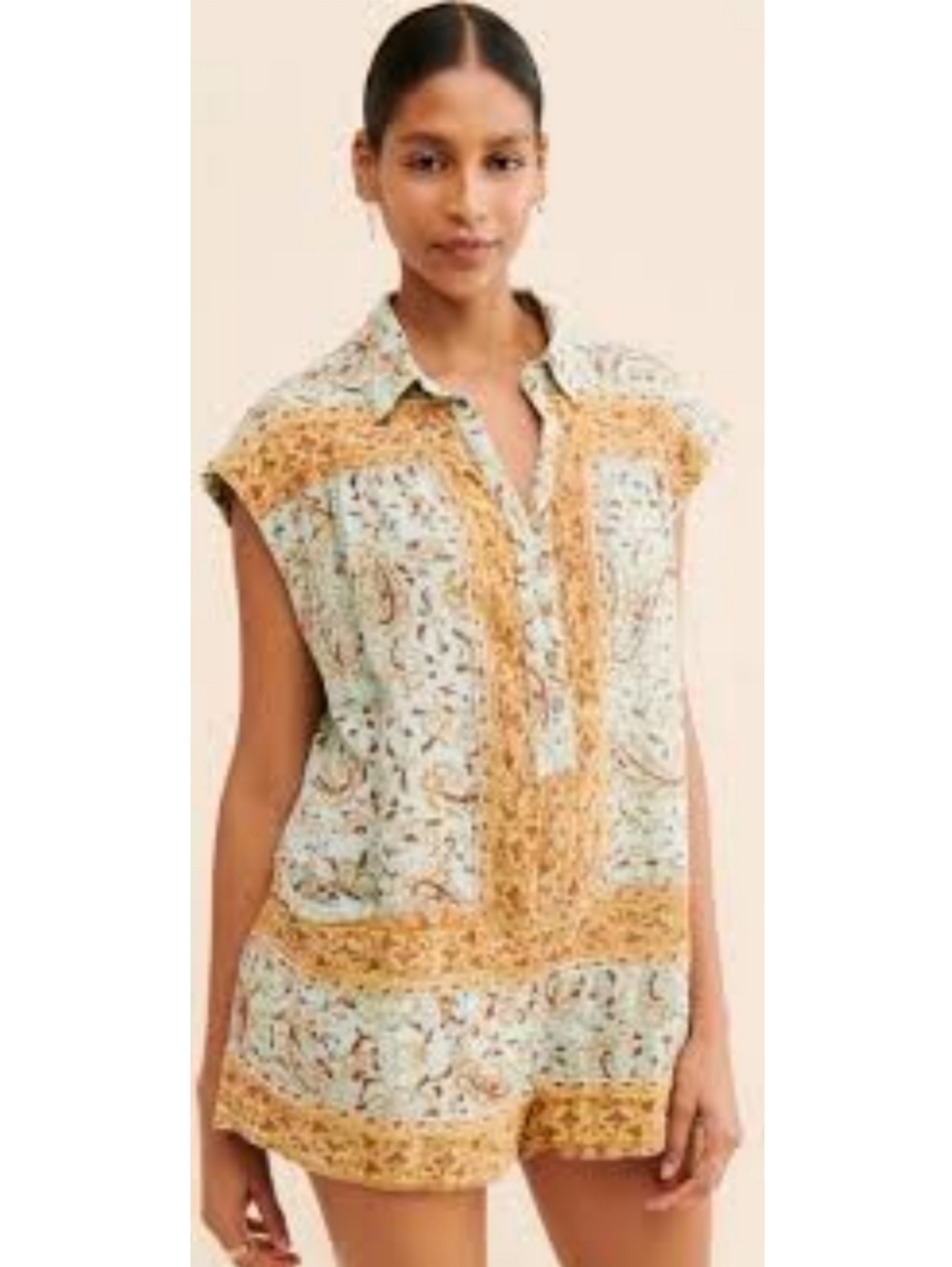 Free People Telly Floral Romper Spring Summer Wear